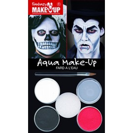 Kreul 37080 - Fantasy Aqua Make Up Picture Pack Dracula / death
