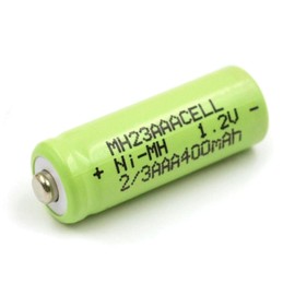 (12-Pack) 1.2V 400mAh Rechargeable NiMH Batteries – 2/3AAA Size for Electric Mopeds, RC Devices, Meters, Electric Tools | Eco-Friendly & Long-Lasting Power