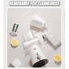 BSFRNF 5 In 1 Rotary Cheese Grater Vegetable Slicer for