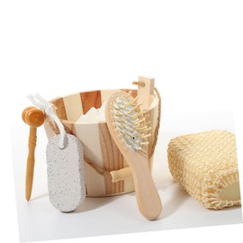 Mikinona Women Bathing Accessories Bathing Kit for Women Back Clean Tool Body Exfoliating Scrubber