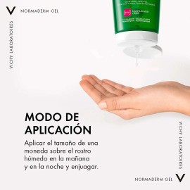 Gel De Limpieza Facial Vichy Normaderm 200 Ml