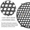 Mydracas Cast Iron Sear Grate Replacement for Weber 8834 Gourmet