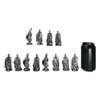 Medieval Castle Fortress Display Stand And 12 Mini Crusader Knights