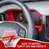 RAZPOY for Bronco Dashboard Panel Trim, Center Control Dash Board