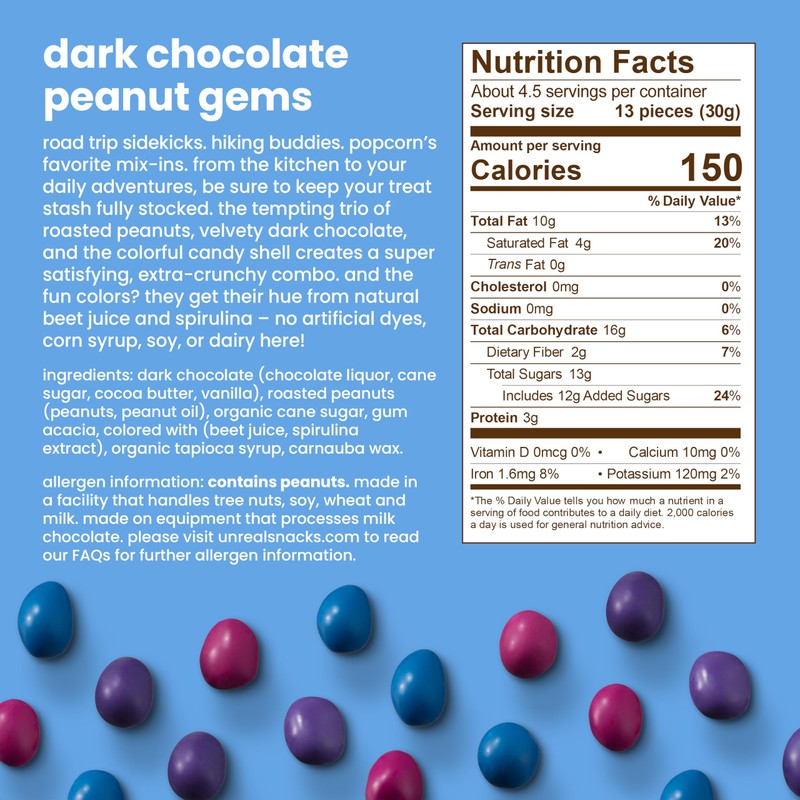 UNREAL Complete Variety Pack (6 Bag Sampler) | Less Sugar,