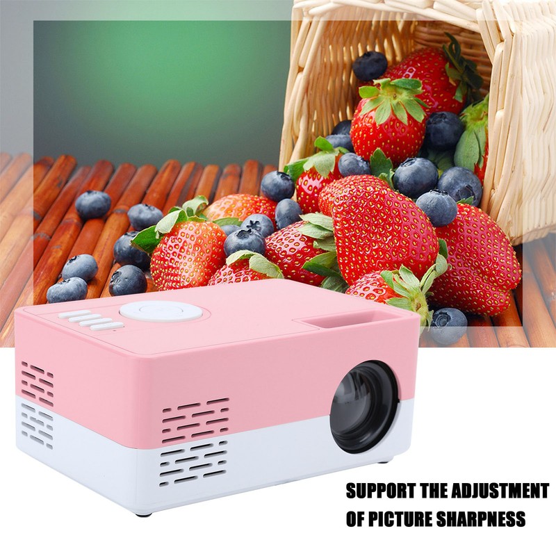 Mini Portable Projector LED Home Theater Video Media Player Projector