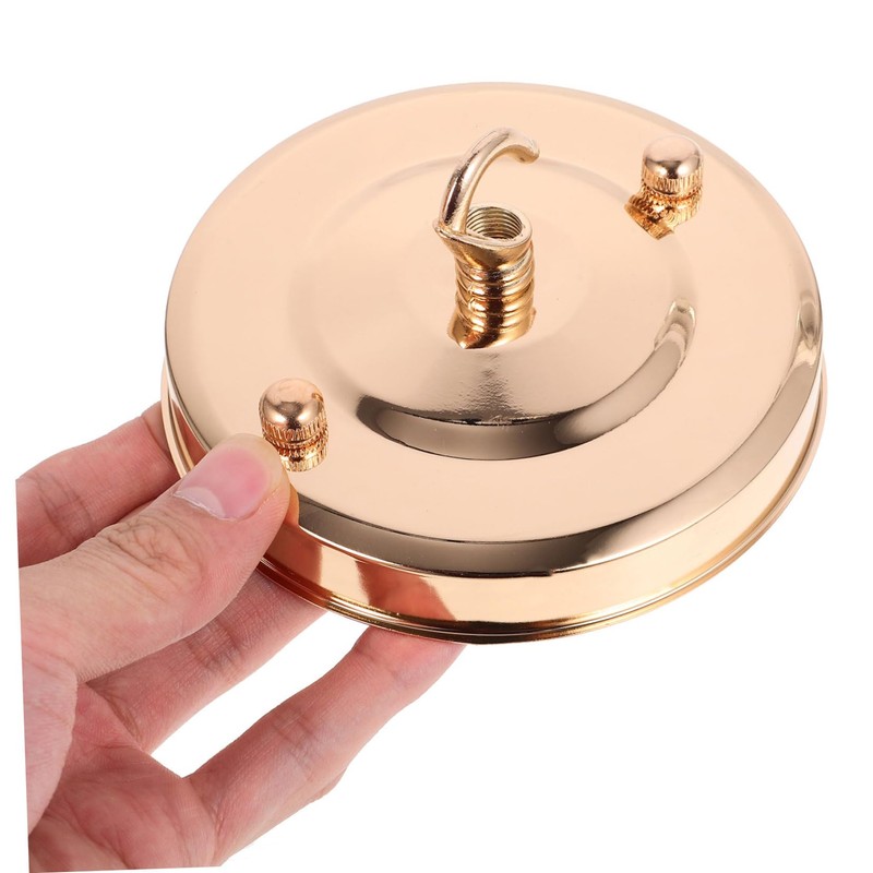 Operitacx 2Pcs Chandelier Mounting Plate Canopy Lights Cover for Pendant