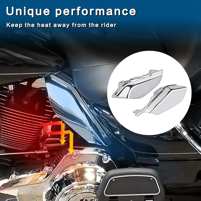 VG MOTO Mid Frame Air Deflectors Heat Shield Trim Covers