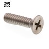 Prime-Line 9001308 Machine Screws, Flat Head, Phillips Drive, #10-24 X