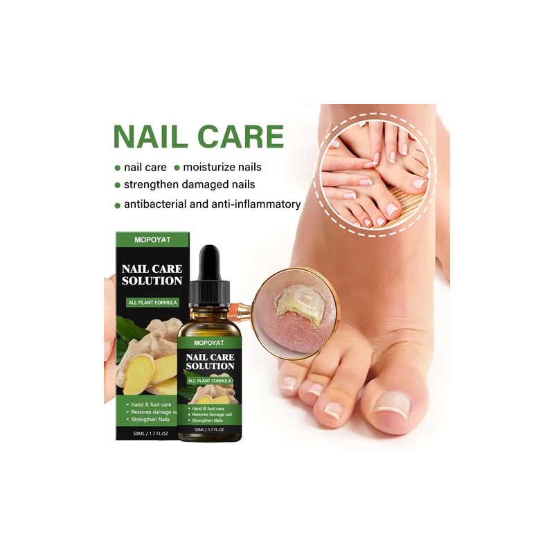 3pcs Suero Uñas Jengibre Cuidado Mopoyat