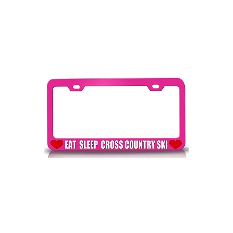 Custom Brother - EAT Sleep Cross Country SKI Metal Car