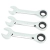 3Pcs Ratchet Wrench 72 Tooth 13mm 14mm 15mm Tool Steel