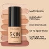 FOCALLURE 2 Pcs Liquid Foundation, Skin Evolution Foundation + Concealer,