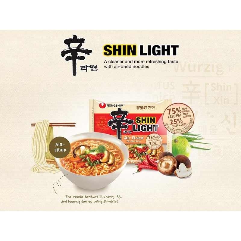 Nongshim Shin Light, 388 Grams