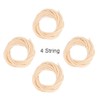Ukulele Bass Strings,4 PCS Ukulele Bass Strings Set 5mm 4mm