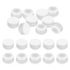 PATIKIL 1-1/8" Plastic Tubing End Caps, 20Pcs Round Hole Plug