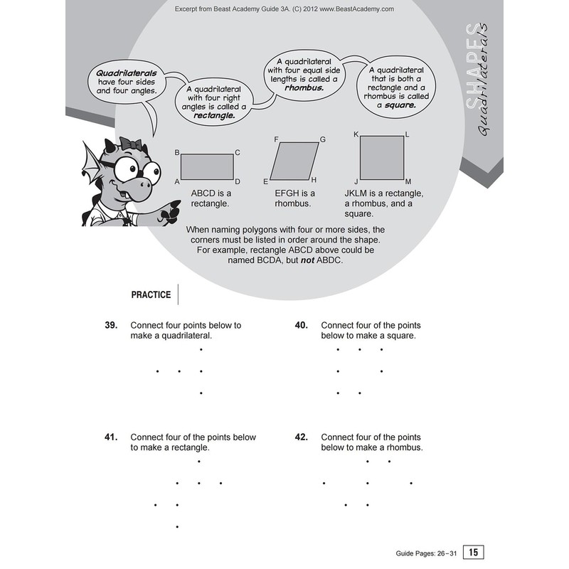 Beast Academy 3A: Guide and Practice, 2 Books Collection Set,