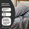 BedVoyage Pillow Cases Standard 2 Pack - Soft, Cozy Premium