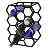 AT-VALY Countertop Wine Rack,Durable and Sturdy Freestanding 14 Bottle Wine