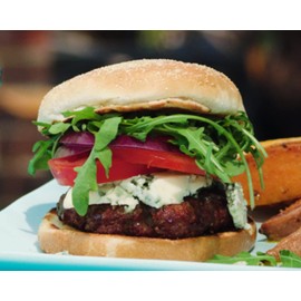 Pegasus Premium Variety Pack - Kinder's The Blend Seasoning 10.5oz and Kinder's Red Jalapeno Garlic Seasoning 7oz and Pegasus Premium Brands 3-Step Lid Cover