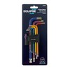 Eclipse Professional Tools EHK9PS 9 Piece Colour Coded Hex Key