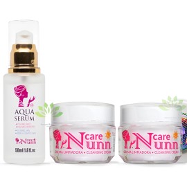 Nunn Care 2 Cremas + 1 Aqua Serum Nunn Care