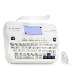 SUPVAN Máquina etiquetadora Bluetooth E12, compatible con teclado y aplicación con más de 30 fuentes y más de 660 iconos, etiquetadora recargable sin 