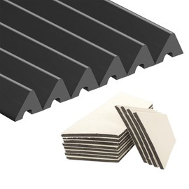 Scott Edward Billiards K66 Rubber Bumpers Pool Table Rail Cushions (Set of 6) Bumpers Replacement Bumpers Accessories- 7/8/9 Feet and Billiard Pool Table Cushion Facings Set of 12-3mm/0.12in