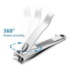 Nail Clippers Set - Professional Stainless-Steel Clippers for Thick Toenails
