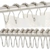 Shower Curtain Hooks, Decorative Rust Proof Stainless Steel Shower Curtain