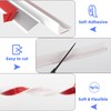 39 Inch Shower Threshold Water Dam Barrier,Silicone Shower Door Bottom