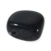 Black Obsidian Drilled Tumble Stone
