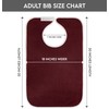 Utopia Towels 3 Pack Premium Unisex Adult Bibs for Elderly