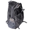 Black Outdoor Backpack Nylon Lightweight Water Repellent Hiking Sports Backpack