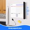Habit Tracker Magnetic Whiteboard Set-Daily Weekly and Monthly Goal and