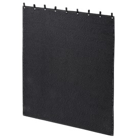MABOZOO Studio Sound Blanket, Large Soundproof Blanket with Grommets, Heavy Duty Sound Dampening Noise Reducing Divider for Workshop, Basement, Laundry, Acoustic (Black, 80x72'')