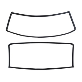 Auto Krafters Compatible/Replacement For Windshield and Back Glass Weatherstrip 1963-65 Falcon Comet Hardtop Futura Sprint Caliente Cyclone Backlite (EBC3DZ-6303110KT)
