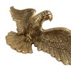 American Eagle Wall Plaque in Solid Cast Brass 20 Inch