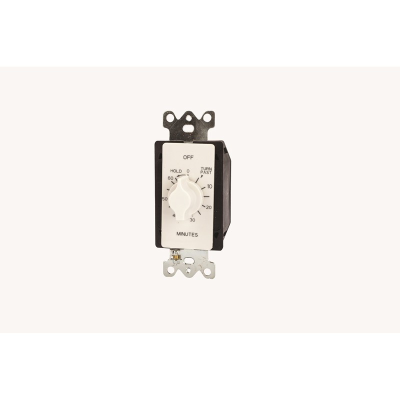 A Series Springwound Auto Off in-Wall Time Switch with Hold,