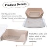 PINVNBY Large Rabbit Litter Box Corner Toilet Box Bigger Pan