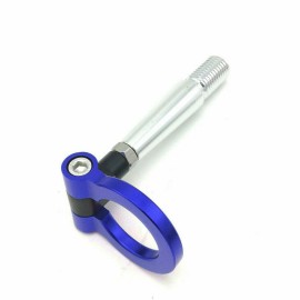 awesome_miniatures JDM Blue Track Racing CNC Aluminum Tow Hook Ring For Nissan Sentra GTR 370Z Juke