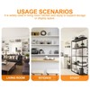 Shelf Brackets White 4 Pcs 6 Inch Premium Right Angle