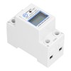 1 Phase 2 Wire Energy Meter Multifunctional LCD Digital Display