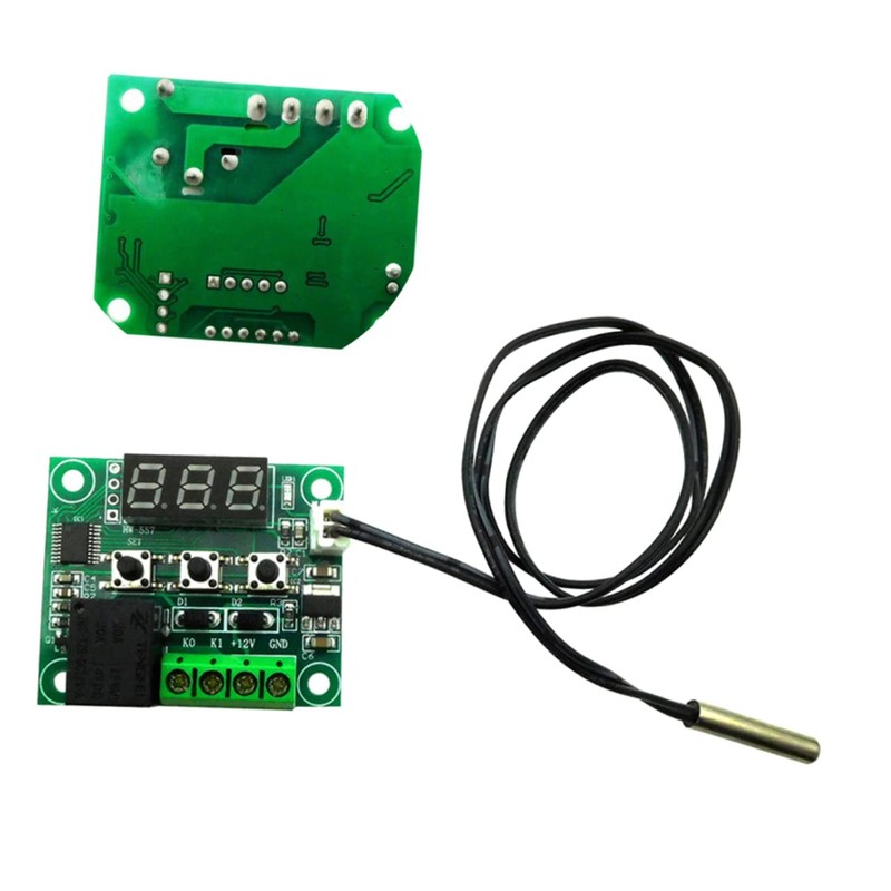 Tofficu 3pcs Programmable Digital Thermostat Smart Temperature Controller for Central