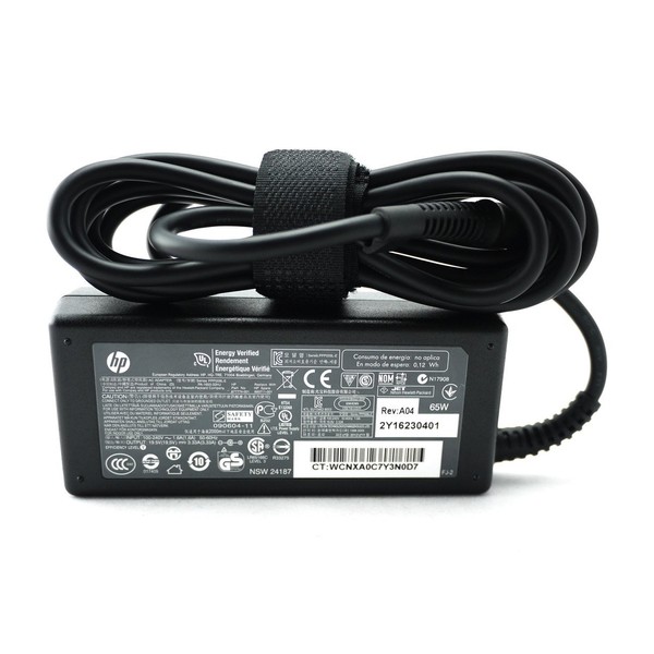 New Genuine 19.5V 65W Replacement Laptop Charger Compatible with HP