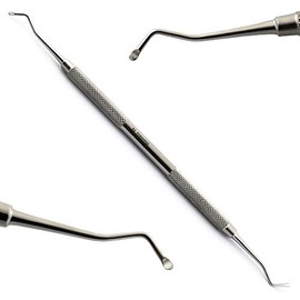 Dental Excavator Spoon 18W 1.5mm Clean Out Carious Dentin Cavity Restorative Instrument