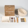 NutriMill Sourdough Bread Proofing Starter Set Kit with 9" Banneton