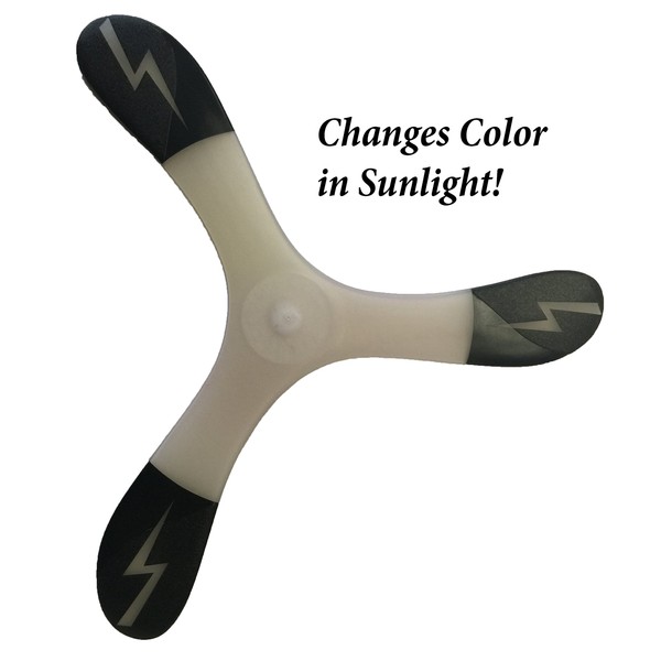 Solar Boomerang - Boomerangs which Change Color in Sunlight!