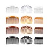 JIPUKE 12Pcs Hair Combs Slides Hair Side Combs Plastic French
