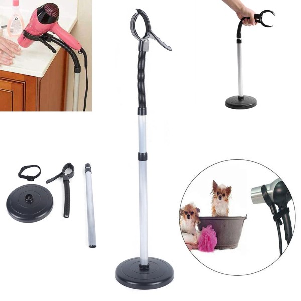 Unbranded Hands-Free Detachable Hair Dryer Stand Holder 360?? Vertical Blow